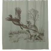 ハンター(狩りとGSP) シャワーカーテン (正面)