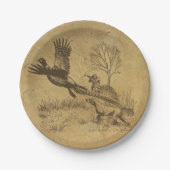 ハンター(狩りとGSP) ペーパープレート (正面)