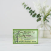 ハンター、Birdwatchersの庭師ビジネスcard2 名刺 (スタンド正面)