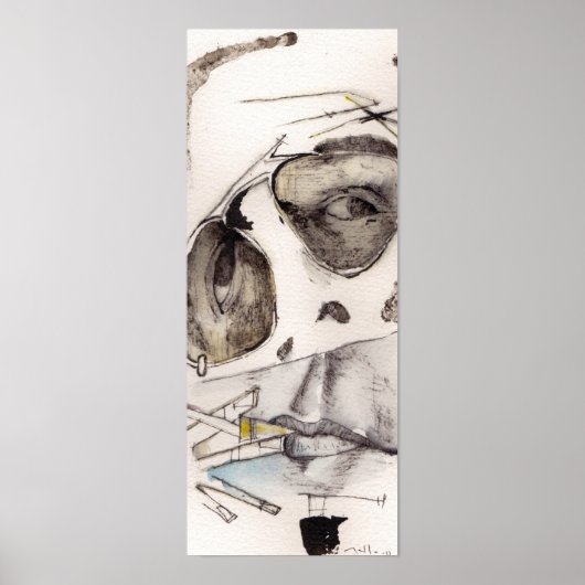 ハンター・S・トンプソンとしてのゴンゾ博士 ポスター (正面)