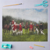 ハンター – The fox狩り- Tally-ho 1924 薄葉紙 (クラフト)