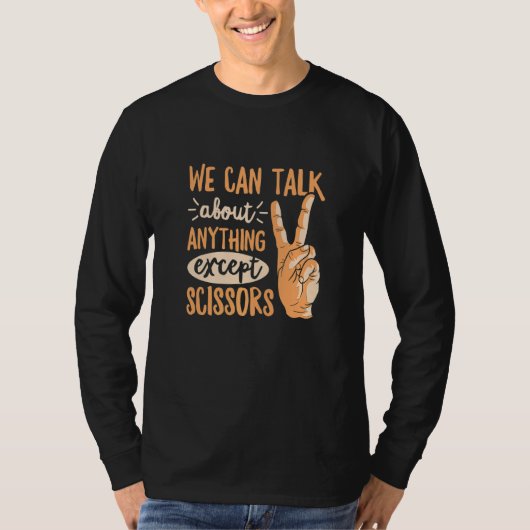 ハンダーのための左離れ引用文 Tシャツ (正面)