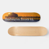 ハンチングトンビーチの波都市スケートで滑る!。 -カスタマイズ スケートボード (横)