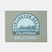 ハンチングトンビーチ桟橋 ドアマット (正面)