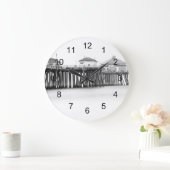 ハンチングトンビーチ桟橋 ラージ壁時計 (ホーム)