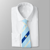 ハンチントンビーチ（カリフォルニア州）市旗ネックタイ ネクタイ (タイ)