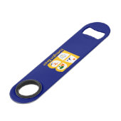 ハンチントンビーチ（カリフォルニア州）市旗 スピード栓抜き (裏面アングル)