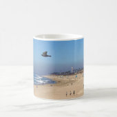 ハンチントンビーチ,カリフォルニア コーヒーマグカップ (中央)