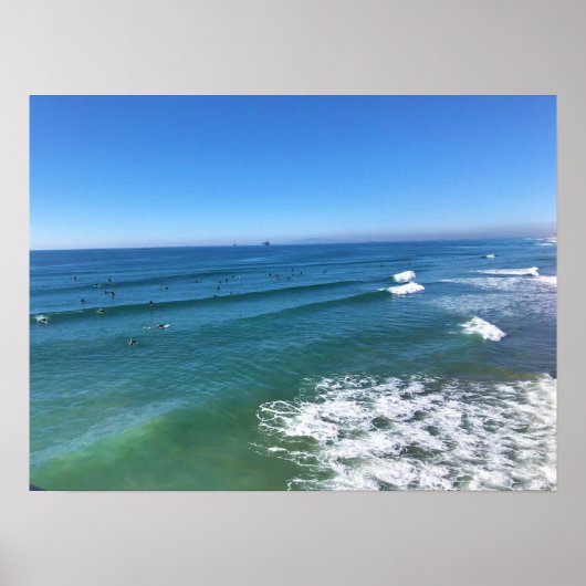 ハンチントンビーチ,カリフォルニア ポスター (正面)
