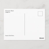 ハンチントンビーチ，カリフォルニア ポストカード (裏面)