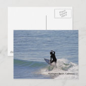 ハンチントンビーチ（カリフォルニア） ポストカード (正面/裏面)