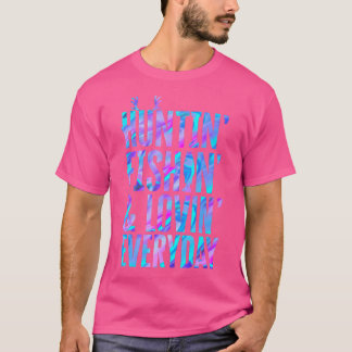 ハンチン釣りとロビンの毎日の狩り釣り Tシャツ