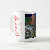 ハンツビルの都心のマグ コーヒーマグカップ (正面左)