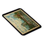 ハンツビルアラバマビンテージトラベル マグネット (右側)