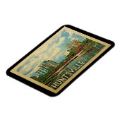 ハンツビルアラバマビンテージトラベル マグネット (左側)