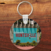 ハンツビルアラバマロケットシティ キーホルダー (正面)