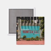 ハンツビルアラバマロケットシティ マグネット (正面/裏面)