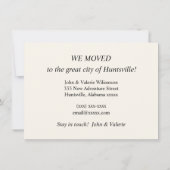 ハンツビルアラバマヴィンテージはがき (裏面)