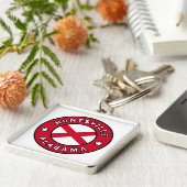 ハンツビルアラバマ キーホルダー (側面)