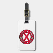 ハンツビルアラバマ ラゲッジタグ (正面縦)