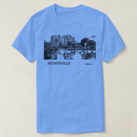 ハンツビルアラバマTシャツ2 Tシャツ (デザイン正面)