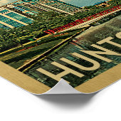 ハンツビルヴィンテージ旅行ポスター ポスター (角)