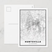 ハンツビル地図 シーズンポストカード (正面/裏面)
