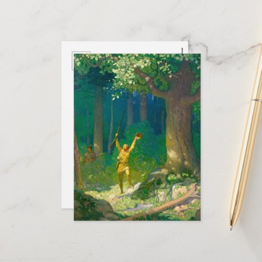 ハンツマンバイニューウェルコンバーズワイエス シーズンポストカード (正面/裏面インサイチュ)