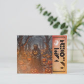 ハンティングカボプキンフォレストハロウィンホリデーポストカード シーズンポストカード (スタンド正面)