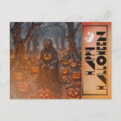 ハンティングカボプキンフォレストハロウィンホリデーポストカード シーズンポストカード (正面)