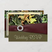 ハンティングカモのRSVP ウェディングカード 出欠カード (正面/裏面)