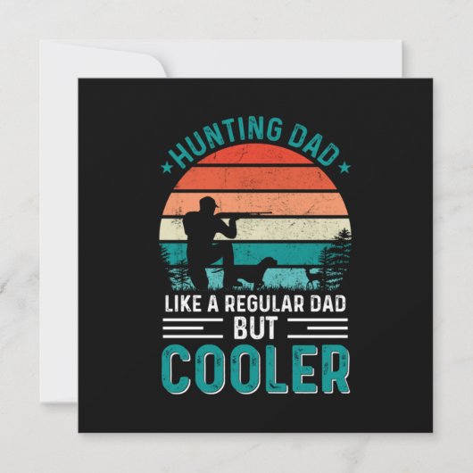 ハンティングダッド 招待状 (正面)