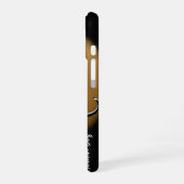 ハンティングドッグアートiPhoneケース クーンハウンドアートケース iPhone 16ケース (左側面)