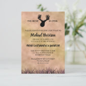 ハンティング終了 バチェラーパーティー 招待状 (スタンド正面)