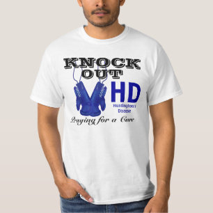ハンティントンの病気HDの認識度をノックアウトして下さい Tシャツ