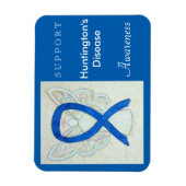 ハンティントンズフェイス認識度エンジェルカスタムマグネット マグネット (縦)