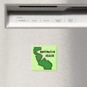 ハンティントンビーチカリフォルニアグリーン州マグネット マグネット (インサイチュ (食洗機))