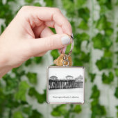 ハンティントンビーチカリフォルニア桟橋 キーホルダー (手)