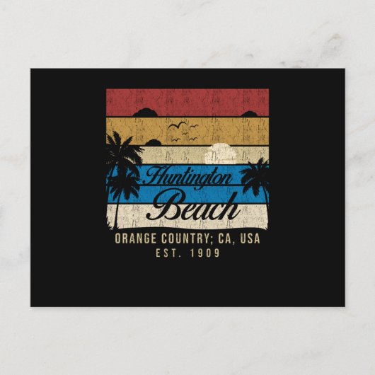 ハンティントンビーチカリフォルニア ポストカード (正面)