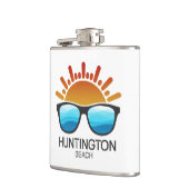 ハンティントンビーチサウスカロライナのサングラス フラスク (左)