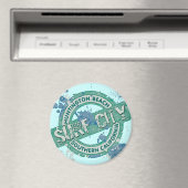 ハンティントンビーチサザンカリフォルニアサーフシティ マグネット (インサイチュ (食洗機))