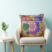 ハンティントンビーチトロピカルフレンズピロー クッション (椅子)