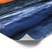 ハンティントンビーチピアカリフォルニア ポスター (角)