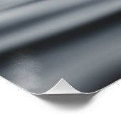 ハンティントンビーチピア写真サーファー写真 ポスター (コーナー)