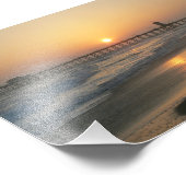 ハンティントンビーチピア フォトプリント            (角)