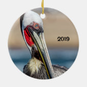 ハンティントンビーチホリデーオーナメント セラミックオーナメント (裏面)