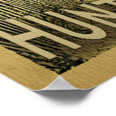 ハンティントンビーチヴィンテージトラベル ポスター (角)