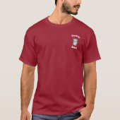 ハンティントンビーチ桟橋のライフガードタワーゼロ Tシャツ (正面)