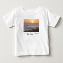 ハンティントンビーチ "サーフシティ" ベビーTシャツ
