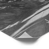 ハンティントン湖，カリフォルニア州道路からのビュー ポスター (角)